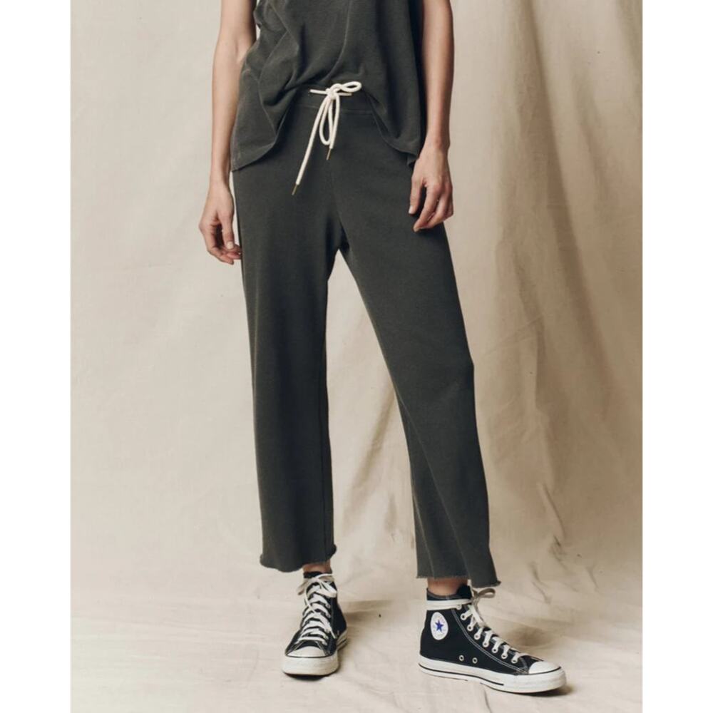 THE GREAT. Grey Drawstring sweatPants